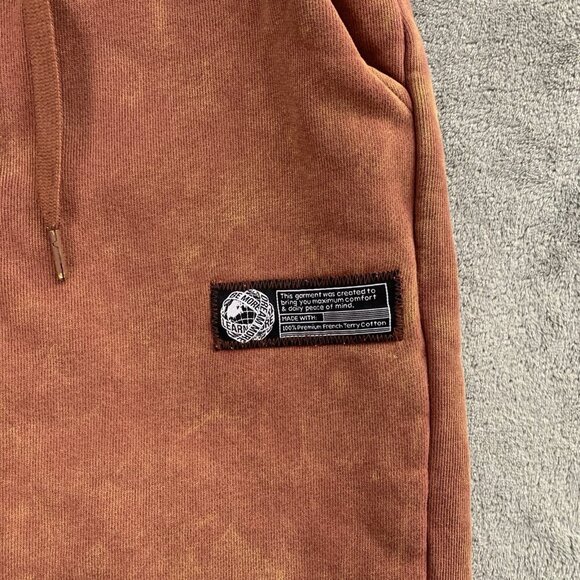 Alphalete Sweatpants Mens XS Very Terry Jogger Fleece Workout Gym Bloodstone Run - Picture 8 of 13